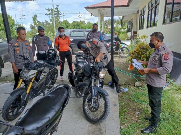 Polres Sumba Timur Lakukan Verifikasi Jelang Serah Terima Jabatan Kapolsek Kota