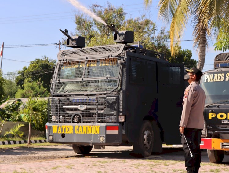 Kapolres Sumba Timur Pesan Anggota Jangan Under Estimate