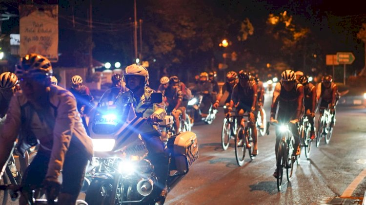 Pecahkan Rekor MURI, Gowes Presisi Nusantara Tempuh Jarak 508 Km Kurang Dari 24 Jam