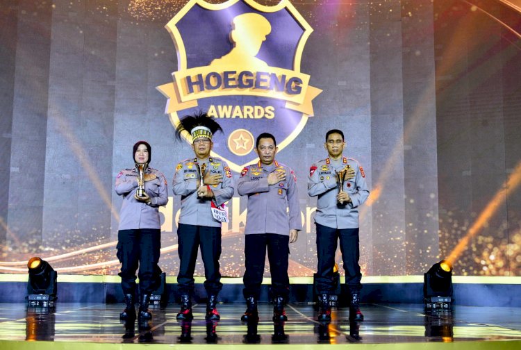 Hoegeng Award, Kapolri Buka Ruang Kritik Untuk Terus Lakukan Perbaikan