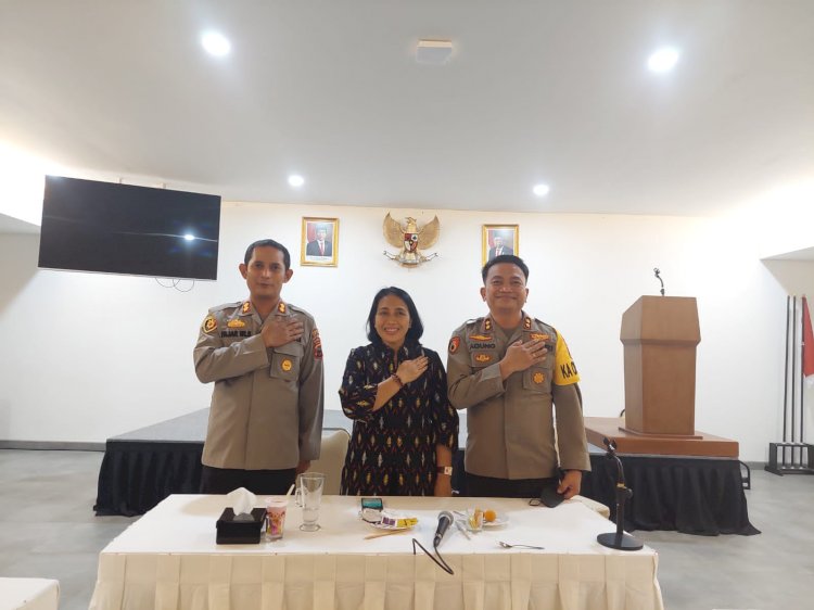 Menteri PPPA RI Dialog Bersama Kapolres, Kejaksaan Dan Dinas P3AP2KB SeSumba