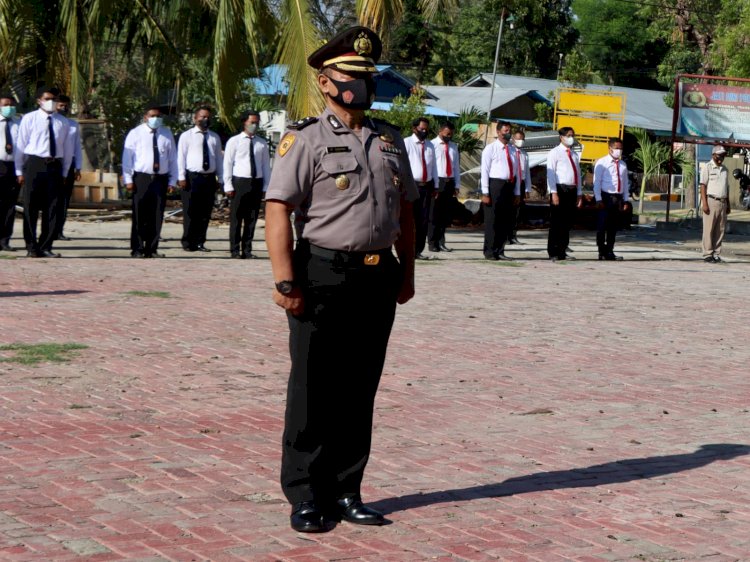 Jelang Purna Tugas AKP Ketut Suardana Naik Pangkat Pengabdian Dari AKP Menjadi Kompol