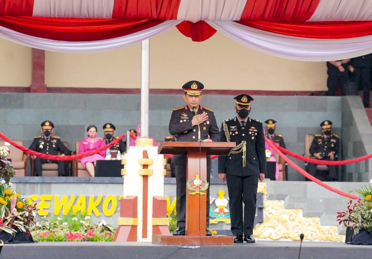 Pesan Kapolri ke Perwira SIP Angkatan ke-51: Jadilah Agen Penggerak Reformasi Kultural Polri. 