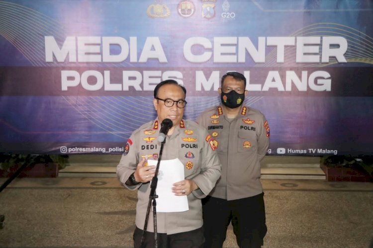 Polri Pastikan Tindak Tegas Pelaku Anarkis Di Luar Stadion Kanjuruhan