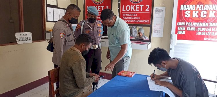 Daftar SKCK Secara Online, Kaur Yanmin SKCK Kenalkan Aplikasi Polri Super Apps