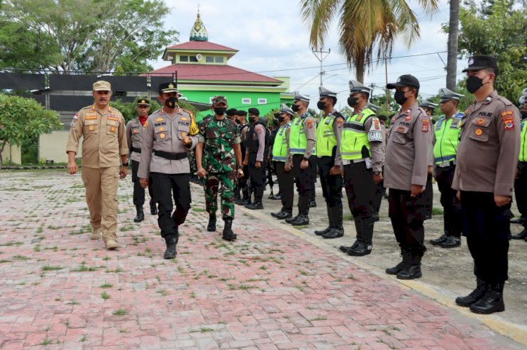 Siap Amankan Malam Pergantian Tahun, Polres Sumba Timur Gelar Apel Kesiapan