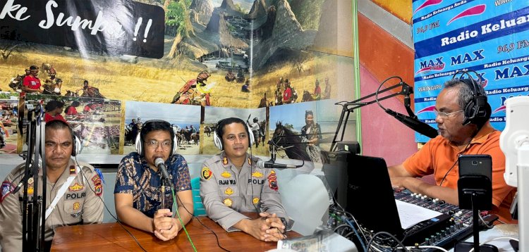 Di Radio, AKBP Fajar Sampaikan Imbauan Terkait Pelaksanaan Ops Keselamatan 2023