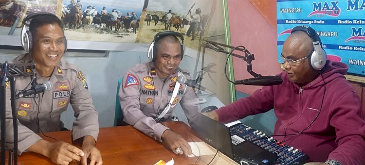 Hari Ke 10 Ops Keselamatan Turangga 2023, Polres Sumba Timur Lakukan Sejumlah Tuguran.