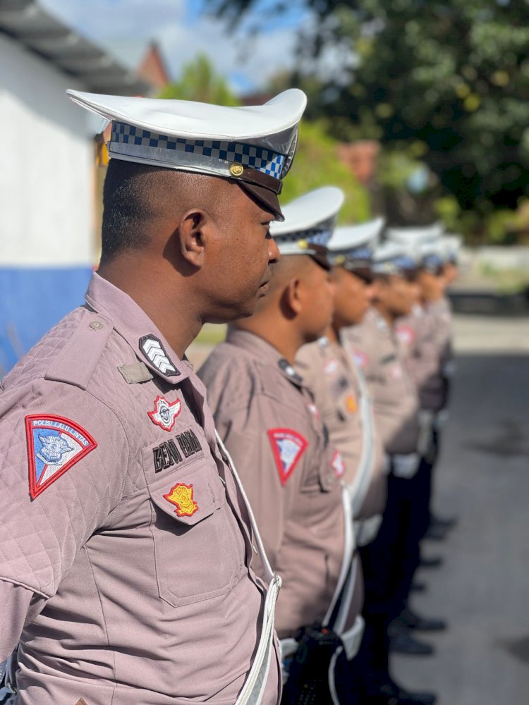 Upaya Tekan Pelanggaran Lalu Lintas, Sat. Lantas Polres Sumba Timur Lakukan Hunting System