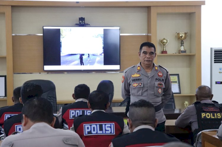 Tingkatkan Kemampuan Teknis Anggota, Satuan Samapta Polres Sumba Timur Laksanakan Training Of Trainer.