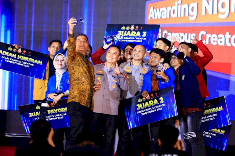 Polri Campus Creator Competition 2023 Jadi Ajang Generasi Muda Berkreasi