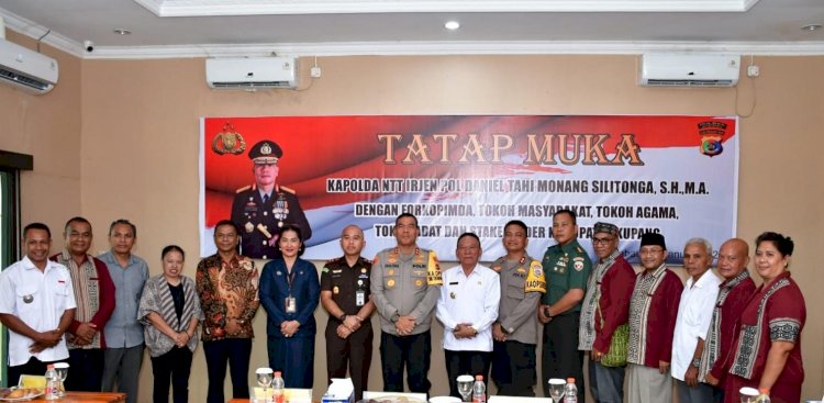 Kapolda NTT Dorong Partisipasi Pemilu dan Perekaman E-KTP di Kabupaten Kupang