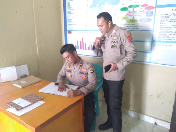 Operasi Samana Santa Mulai Di Gelar, Polres Sumba Timur Siapkan 2 Pos YAN Dan 1 Pos PAM.