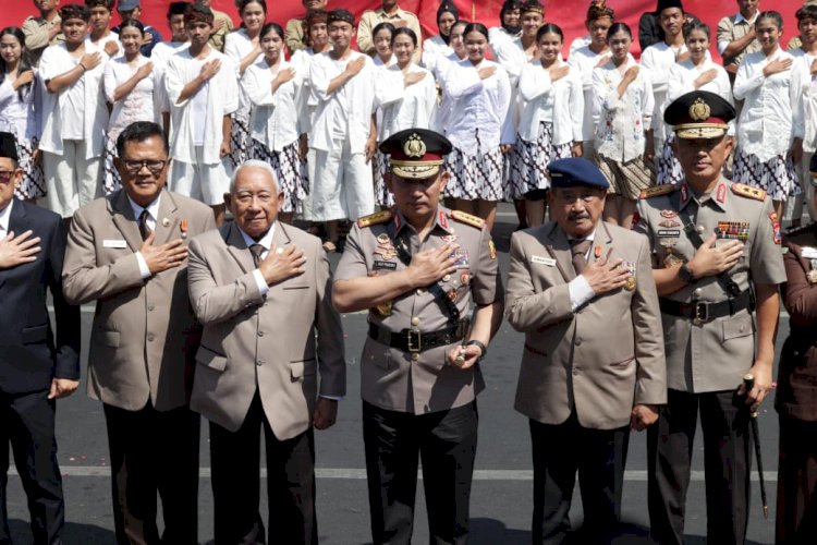 Kapolri Ceritakan Perjalanan Proses Persiapan Hari Juang Polri.