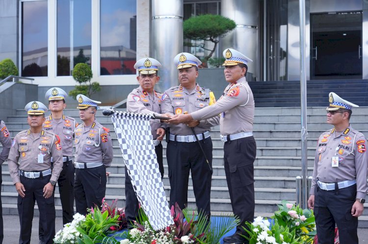 Lepas Tim Pamatwil, Kakorlantas Optimis Operasi Ketupat 2025 Berjalan Lancar