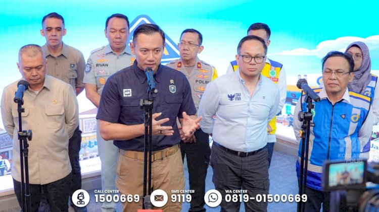 Menko AHY Apresiasi Korlantas Polri atas Kerja Keras Jaga Kelancaran Arus Mudik Lebaran 2025