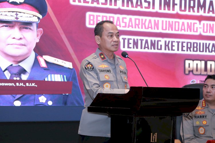 Gelar Bimtek Keterbukaan Publik, Polri Siap Jadi Lebih Terbuka dan Humanis