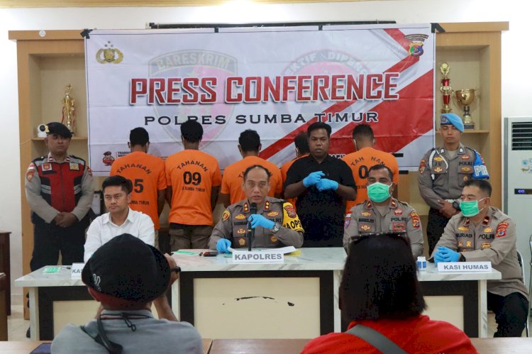 Polda NTT : Polres Sumba Timur Ungkap Kasus Pencurian 6 Ekor Kerbau, 5 Tersangka Ditangkap, 5 Masih DPO
