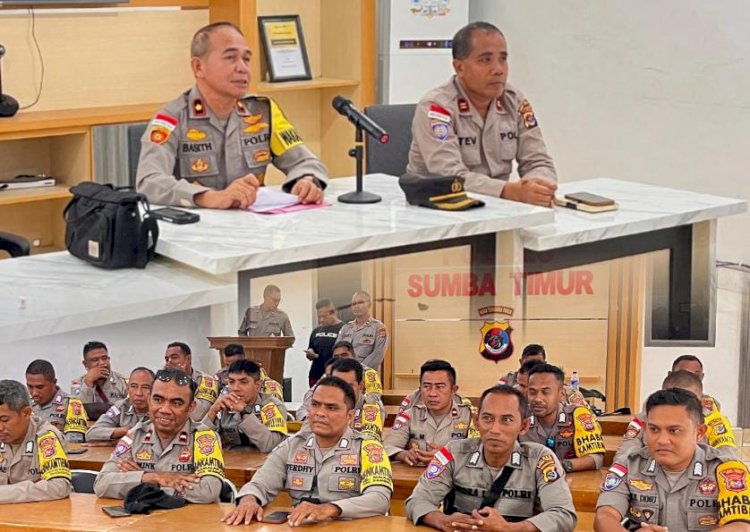 Polres Sumba Timur Menekankan Kreativitas Melalui  Bhabinkamtibmas dalam Pelayanan Masyarakat