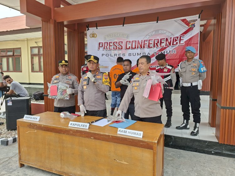 Polres Sumba Timur Polda NTT Ungkap Kasus Pencurian Ternak, Dua Pelaku Ditangkap