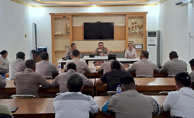 Perkuat Mental dan Karakter Anggota, Biro SDM Polda NTT Gelar Tes Psikologi di Sumba Timur