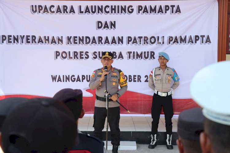 Launching PAMAPTA: Polres Sumba Timur Tingkatkan Layanan Publik dan Keamanan
