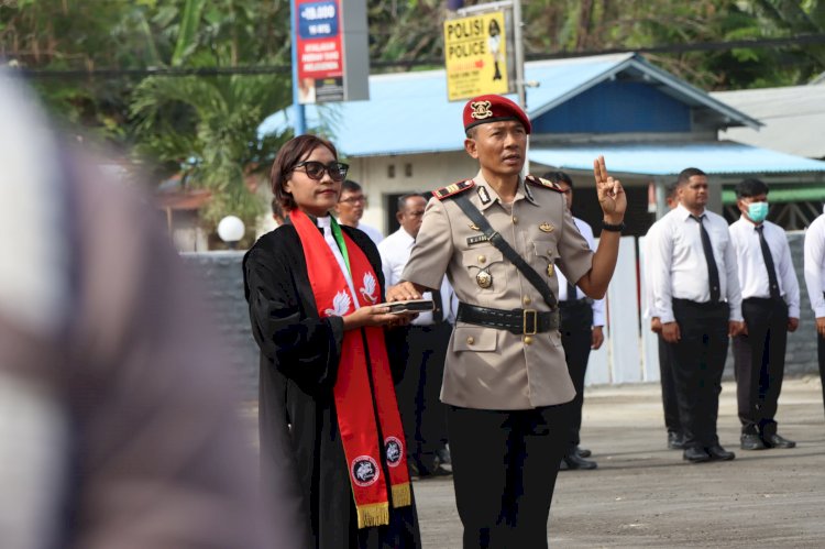 Rotasi Jabatan di Polres Sumba Timur: Kasat Reskrim yang Baru Resmi Dilantik