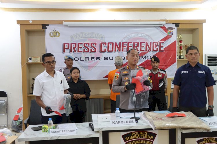 Polres Sumba Timur Tangani Dugaan Kasus Pencabulan Anak di Pahunga Lodu, Proses Hukum Berjalan Serius