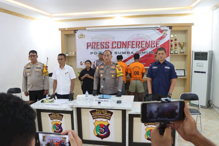 Polres Sumba Timur Ungkap Kasus Pencurian di Villa Sumba Paradise Beach Resort, Dua Pelaku Diamankan