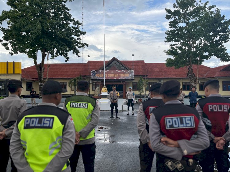 Pengamanan Malam Natal, Polres Sumba Timur Siagakan Personel di Sejumlah Gereja