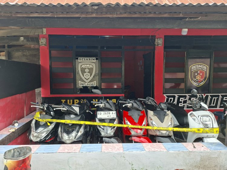 Sindikat Curanmor Lintas Kabupaten Berhasil Diungkap, Empat Pelaku Diamankan