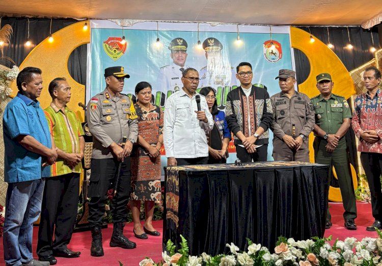 Kapolres Sumba Timur Hadiri Peresmian PLUT dan Launching NTT Mart