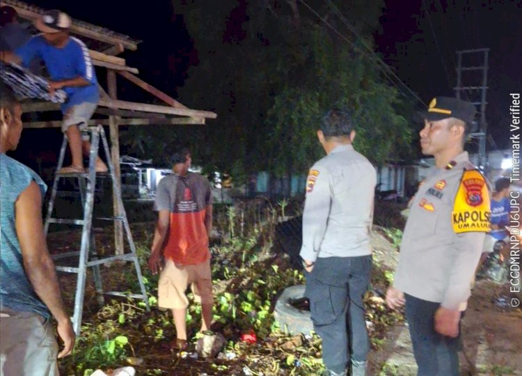 Polsek Umalulu Intensifkan Patroli Cipkon, Ajak Masyarakat Aktif Jaga Kamtibmas