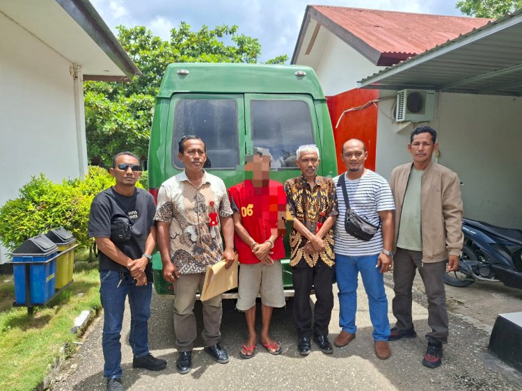 Polsek Pandawai Serahkan Tersangka Kasus Pencurian ke Kejaksaan, Kapolres: Komitmen Tuntaskan Setiap Perkara