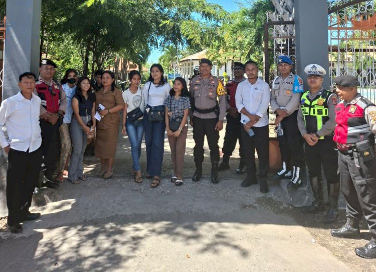 Amankan Momen Kelulusan, Polres Sumba Timur Lakukan Patroli Preventif