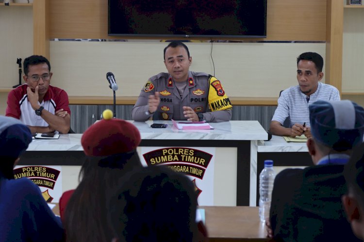 Polres Sumba Timur Terima Audiensi Aliansi Mahasiswa Terkait Dugaan Kekerasan Seksual