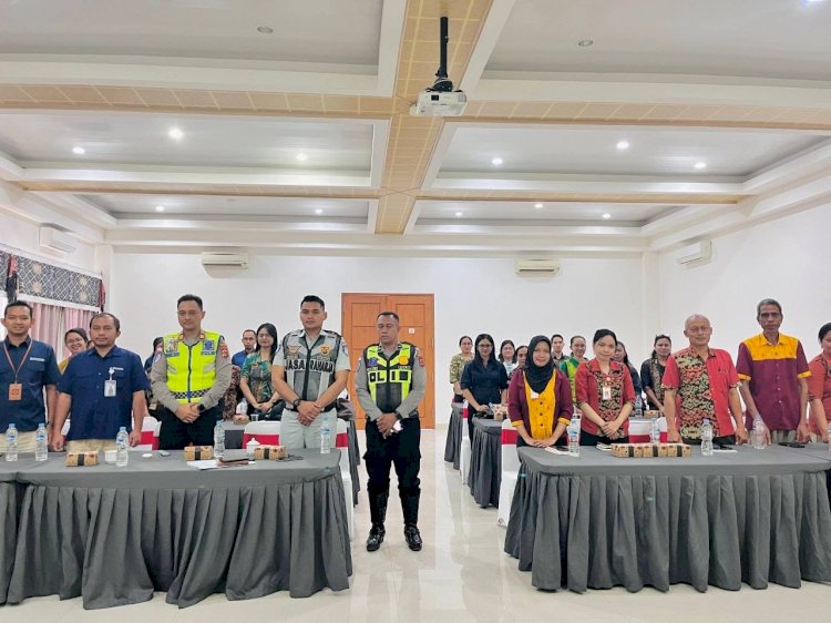 Perkuat Pelayanan Korban Kecelakaan, Polres Sumba Timur Bersinergi dengan BPJS Kesehatan