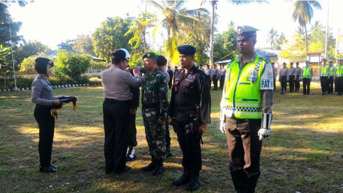 Polres Sumba Timur Gelar Apel Ops Patuh Turangga 2016