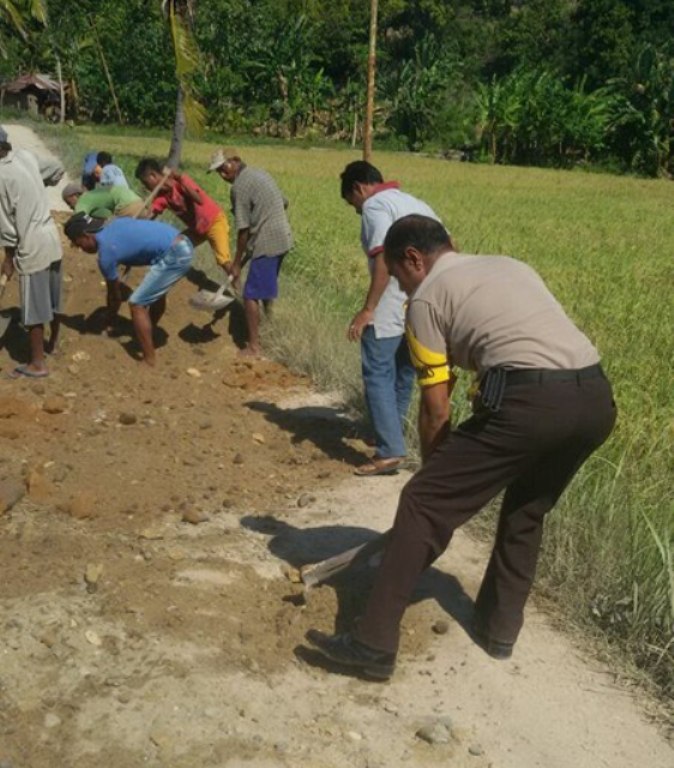 Bhabinkamtibmas Mauliru Brigpol Florianus Muda, Contoh Perubahan Revolusi Mental Polri