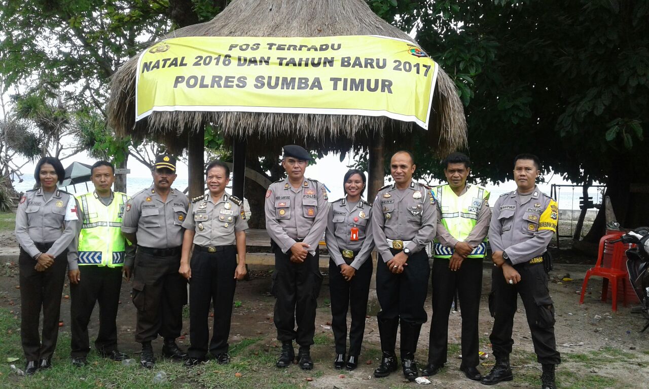 Irwasda Polda NTT Laksanakan Supervisi Ops Lilin Turangga 2016 Di Polres Sumba Timur