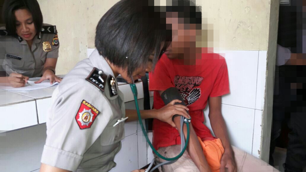 Satahti Dan Urdokkes Laksanakan Pemeriksaan Kesehatan Tahanan