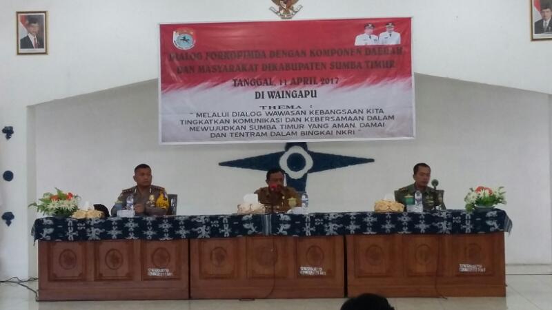 Dialog Forkompinda Sumba Timur Dan Masyarakat Hasilkan Tujuh Pernyataan Sikap