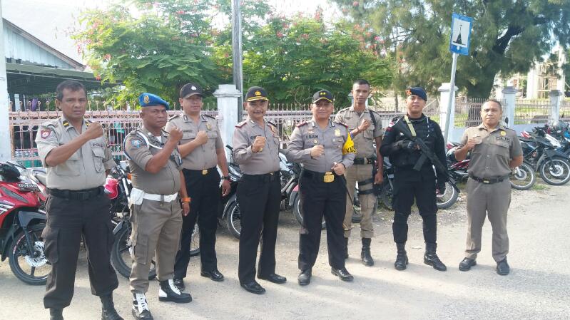 Polres Sumba Timur Dan Jajaran Amankan Pelaksanaan Ibadah Paskah