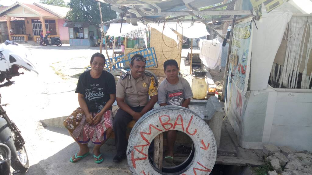 Sambangi Ketua Rw dan Tokoh Pemuda, Bhabinkamtibmas Kemalaputi ajak warga bekerja sama jaga kamtibmas