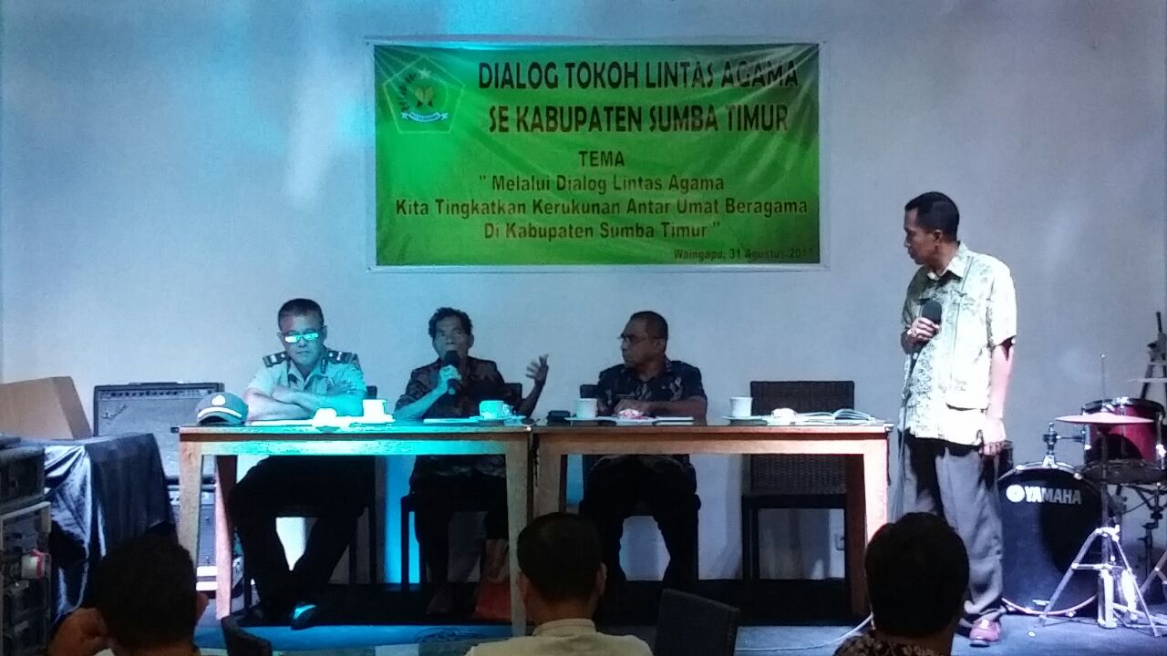 Dialog lintas agama : Sumba Timur merupakan tempat yang aman bagi kerukunan antar umat beragama