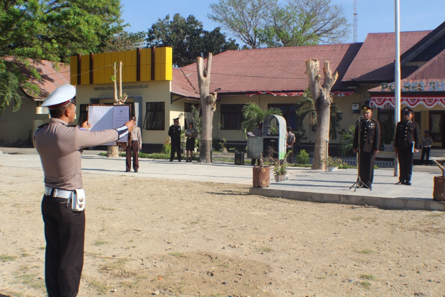 Polres Sumba Timur gelar upacara peringatan Hari Kesaktian Pancasila