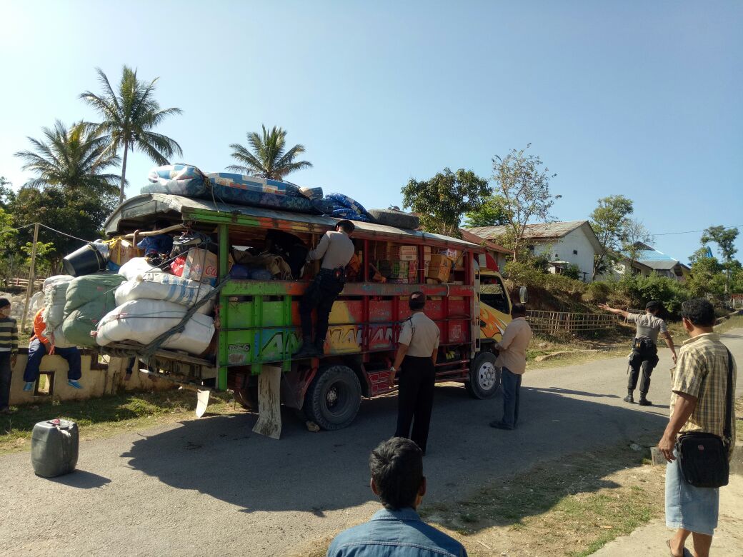 Gelar K2YD, Polsek Matawai Lapawu operasi Sajam dan Miras