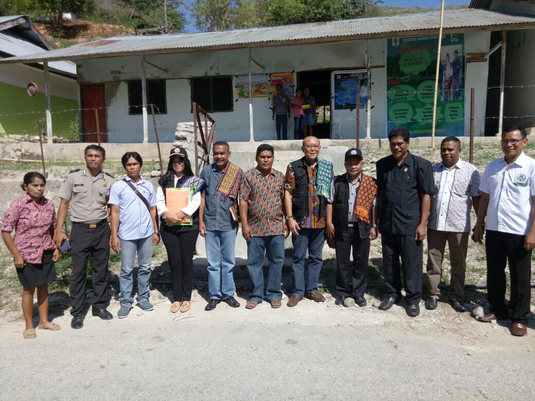 Team satgas dana desa Kemendes PDTT dan Polres Sumba Timur, laksanakan monitoring dan pengawasan ADD di desa Kiritana