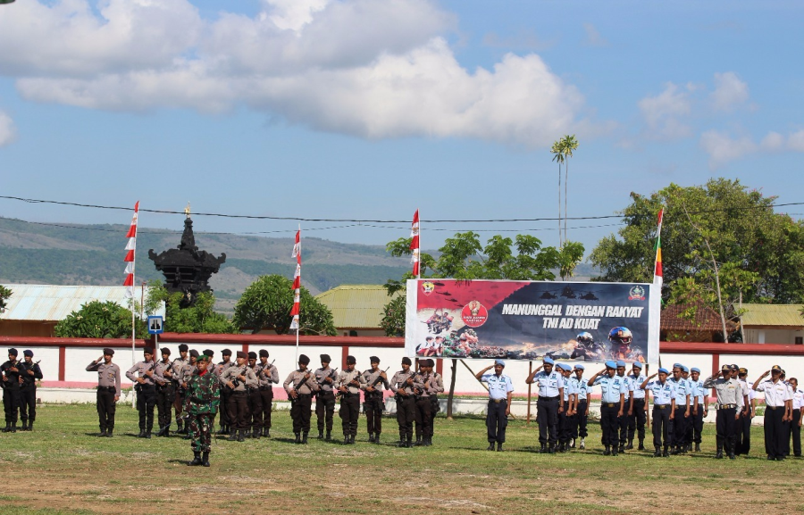 Peringatan Hari Juang Kartika ke 72, Kapolres Sumba Timur :  