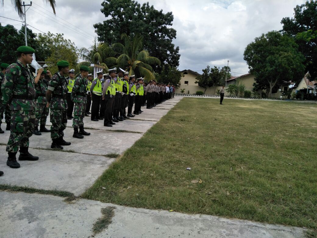 Bom Gereja di Surabaya, Polres Sumba Timur Gelar Apel Siaga 1